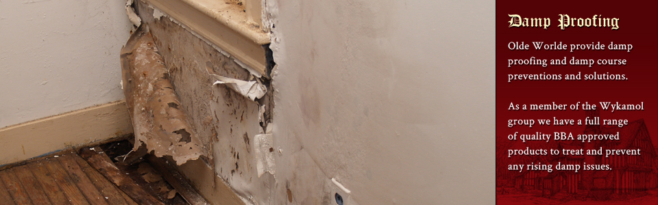Damp proofing services throughout Aylesbury